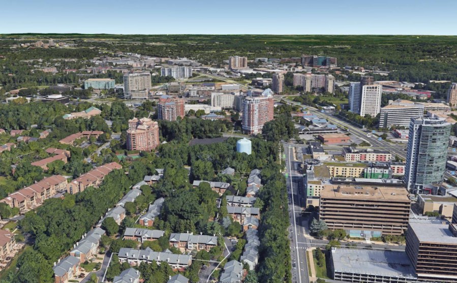 Tenallytown and Rockville Pike Trolley Line