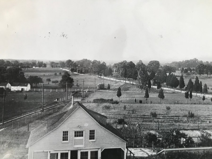 Tenallytown and Rockville Pike Trolley Line, 1910