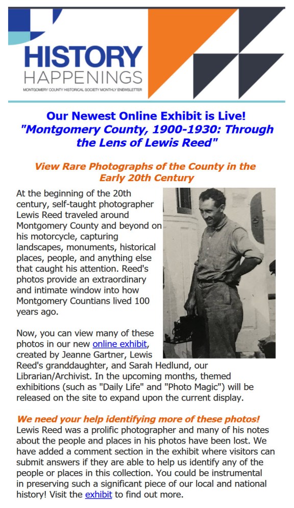 Through the Lens of Lewis Reed online exhibit