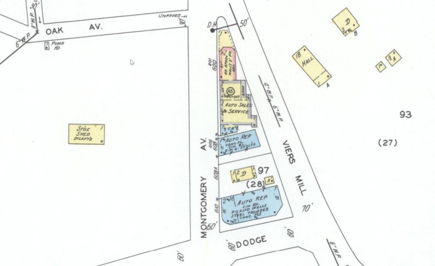 June 1949 Rockville Maryland Sanborn Map