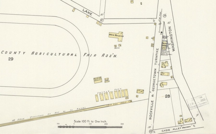 Nov 1915 Rockville Maryland Sanborn Map