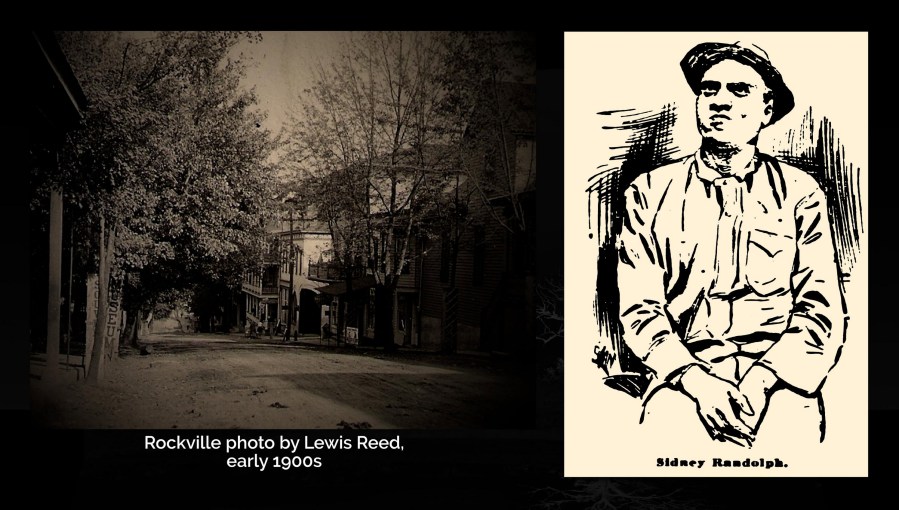 Early 1900s Rockville street scene