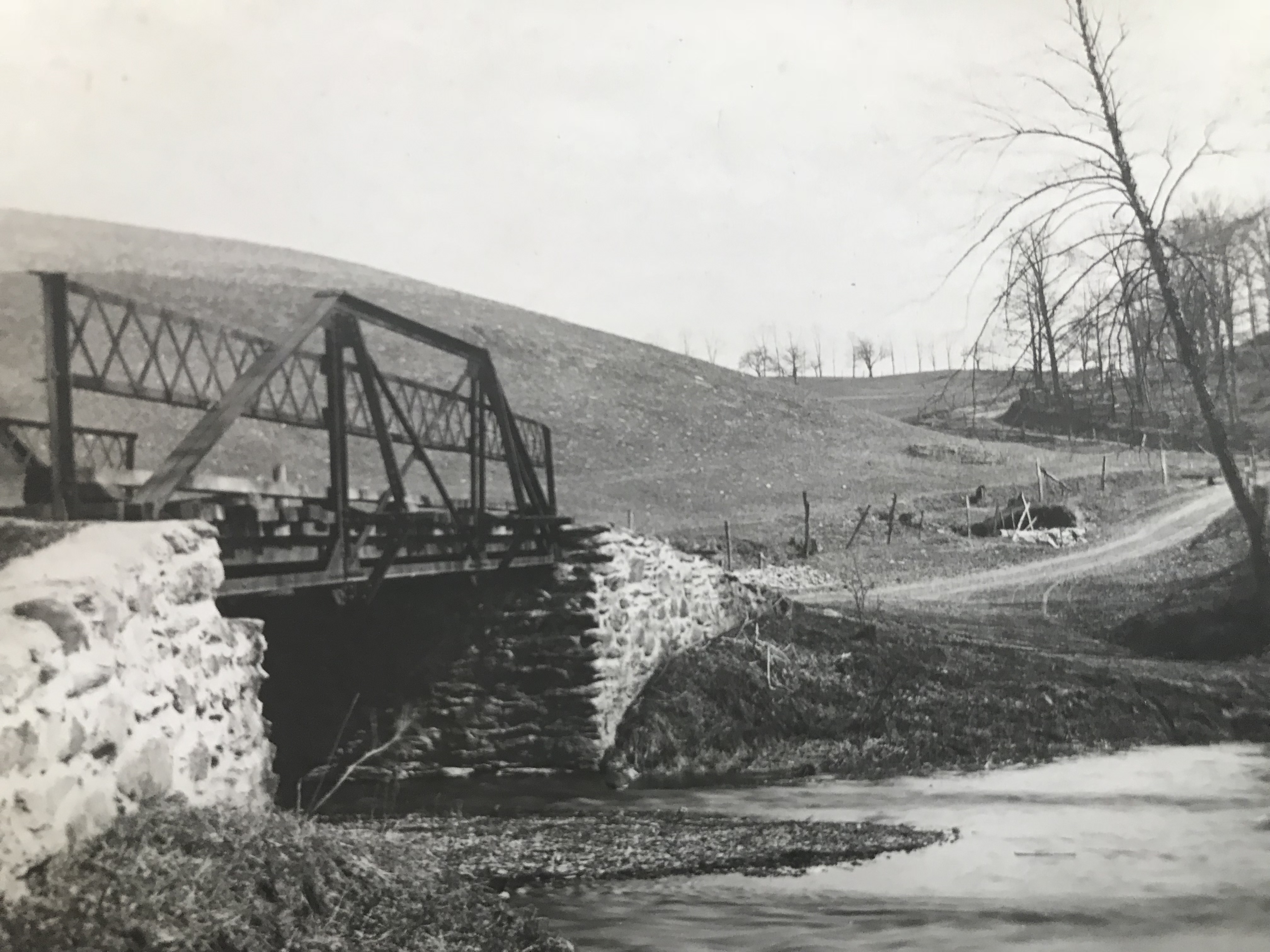 Germantown Road at Seneca Creek 1907