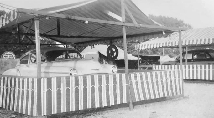 Car tent, ca. 1950