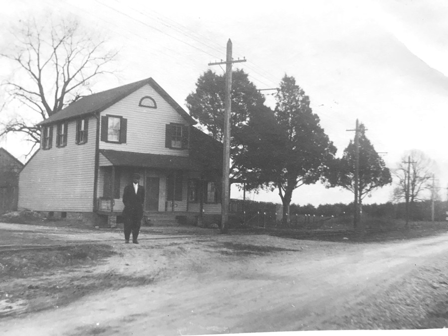 Halpine-Lenovitz General Store at Rockville Pike and Halpine Road, 1906