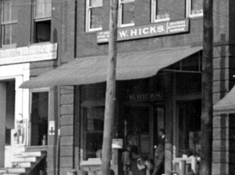 W. Hicks Store MontogomeryAve , 1914
