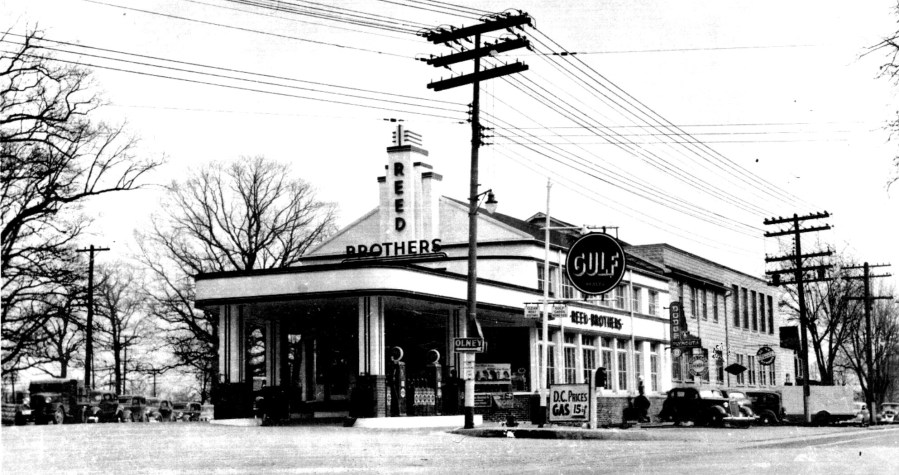 Gulf Gasoline Station