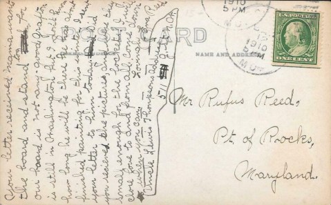 1910 real photo postcard