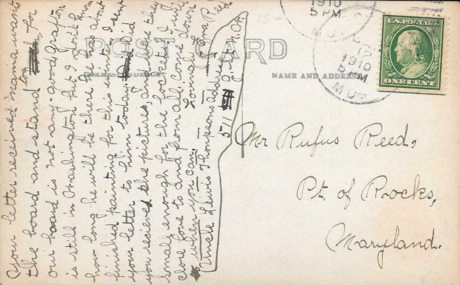 1910 real photo postcard