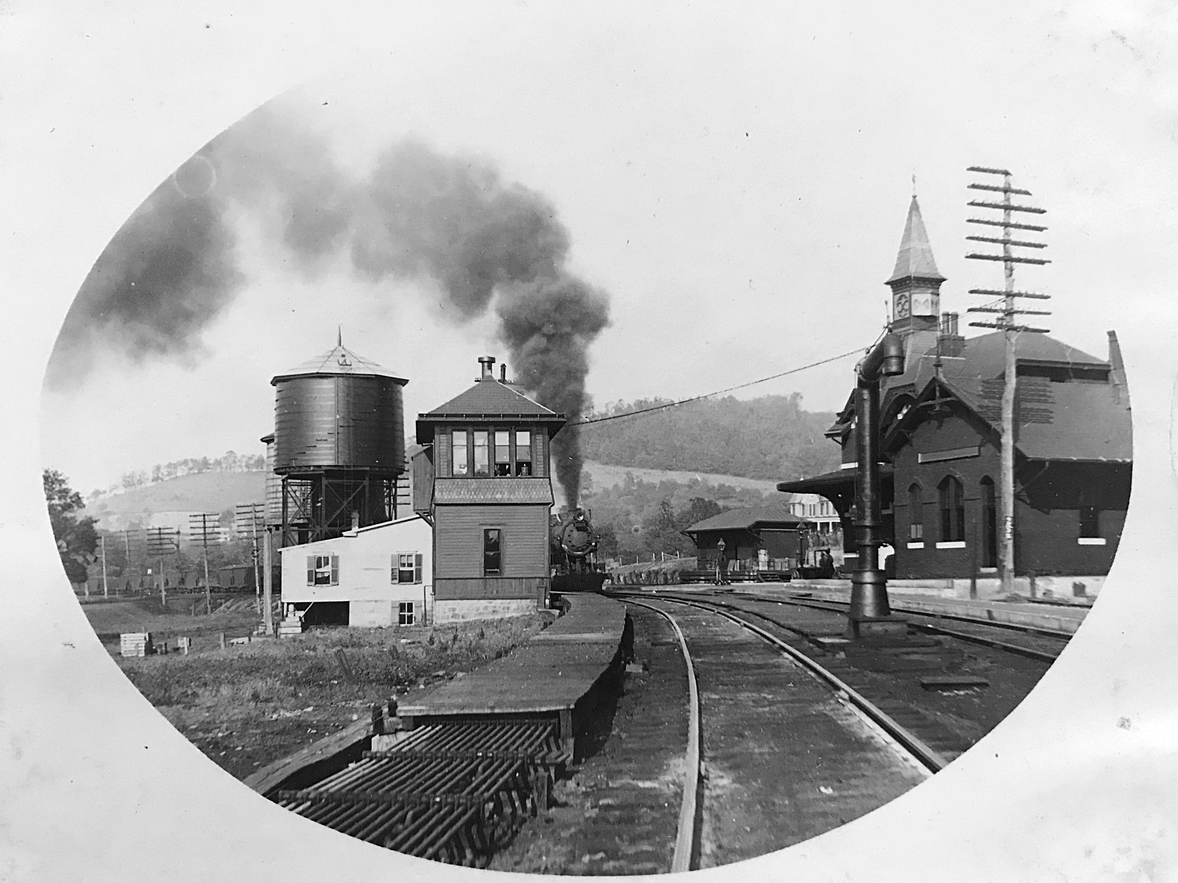 Point of Rocks Railroad Station, 1911
