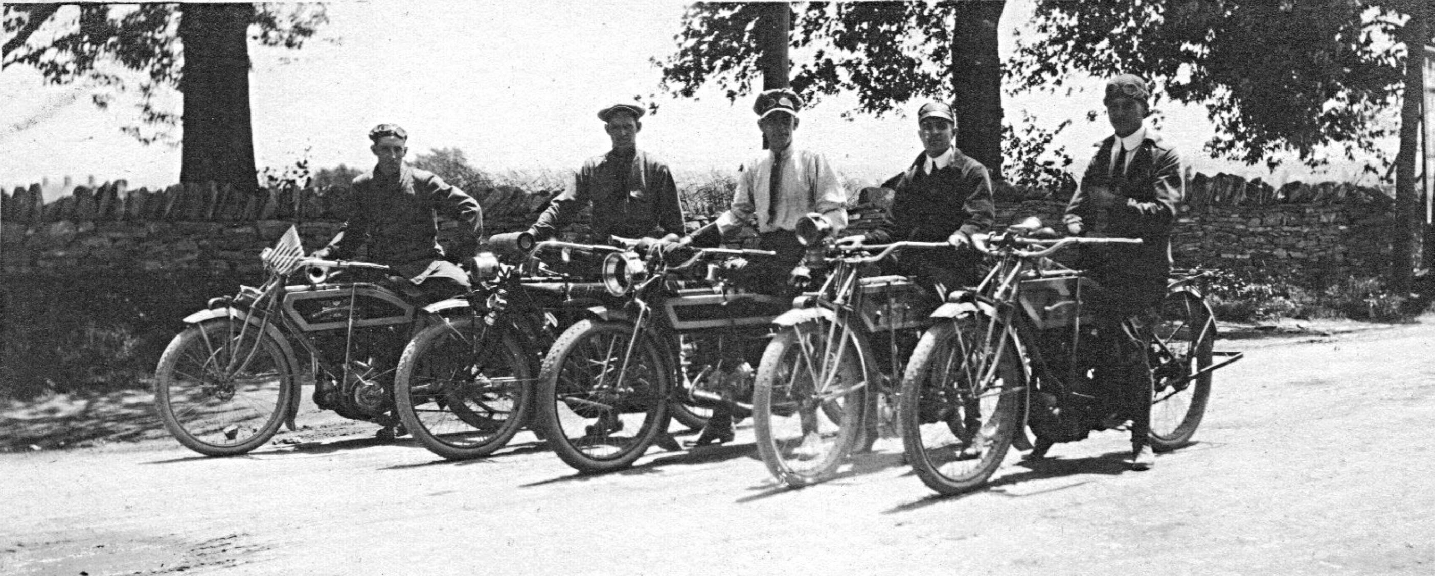 Rockville’s Park Avenue Motorcycle Club, 1912