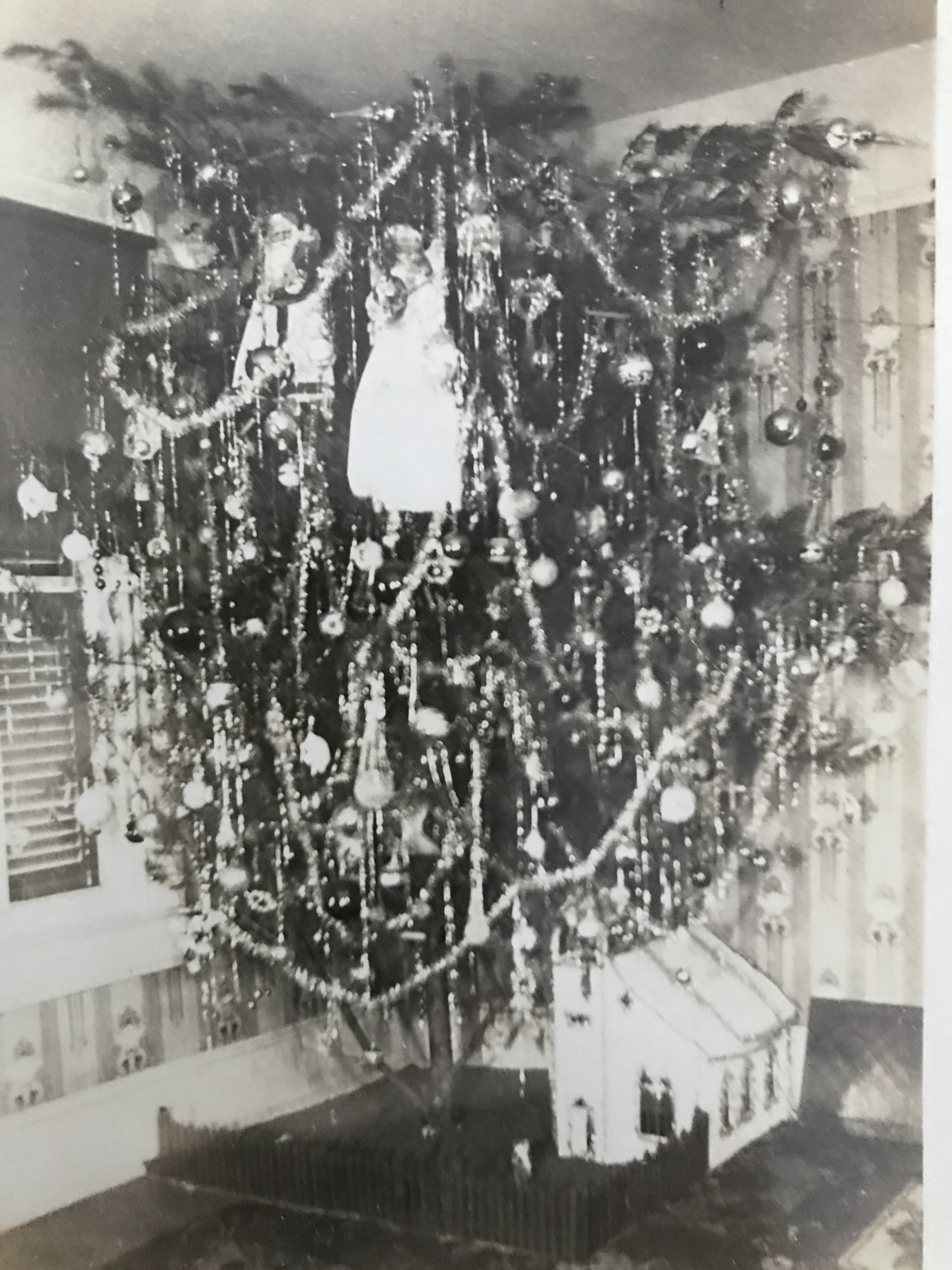 Vintage Christmas tree
