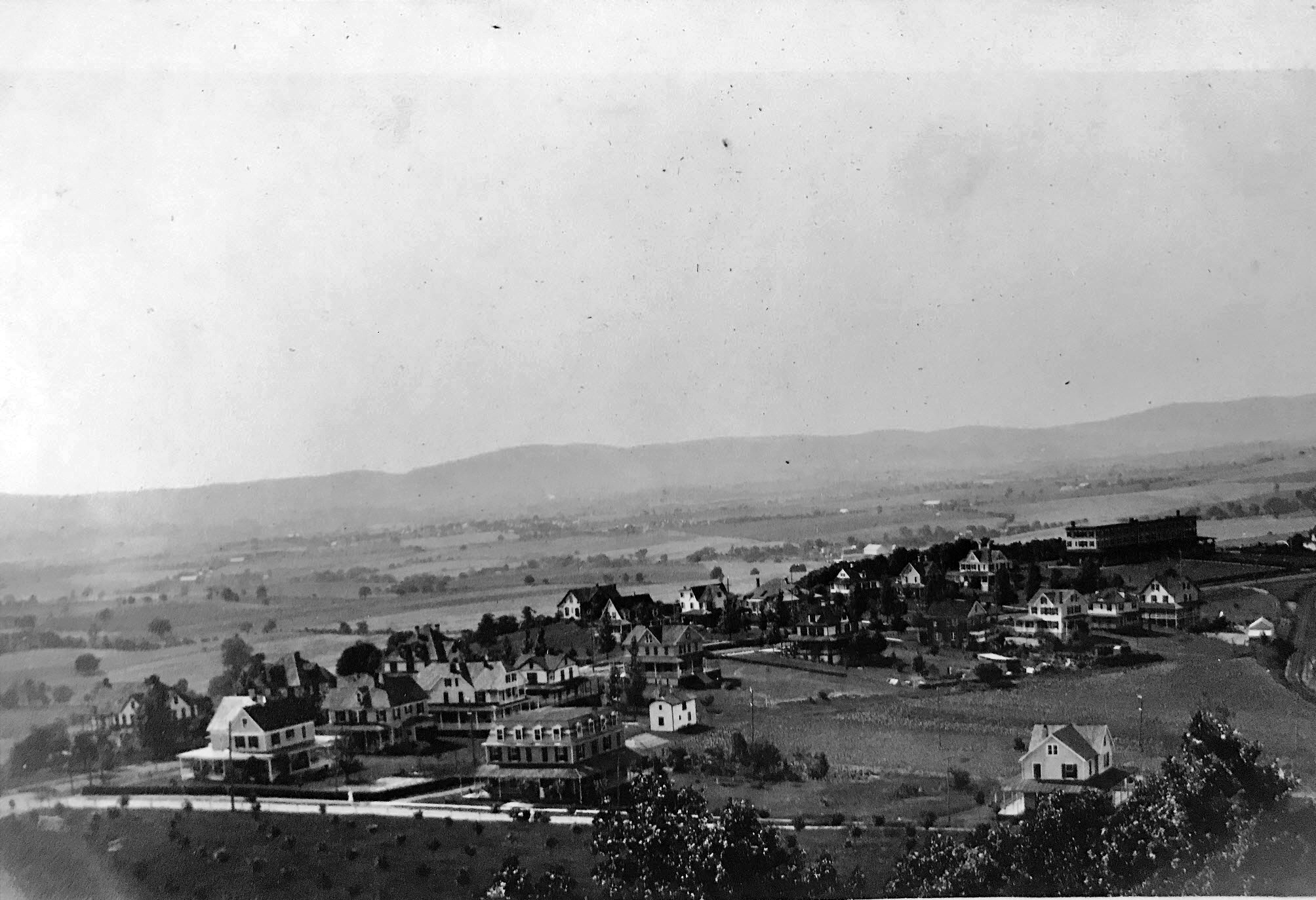 Braddock Heights as seen from Observatory, 1910
