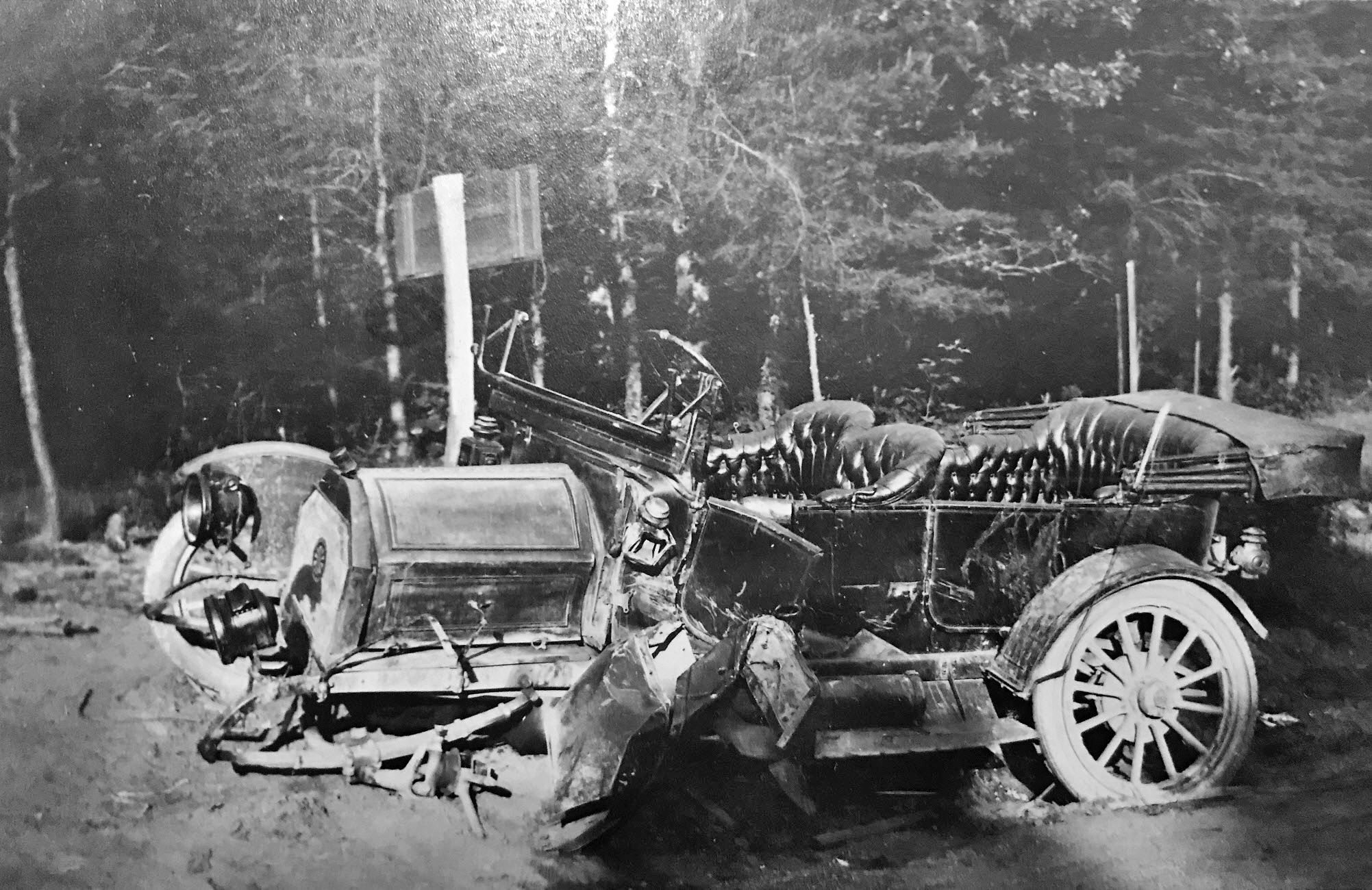 Early 20th Century Reckless Driving