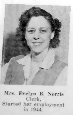 Evelyn B. Norris, Clerk 1944