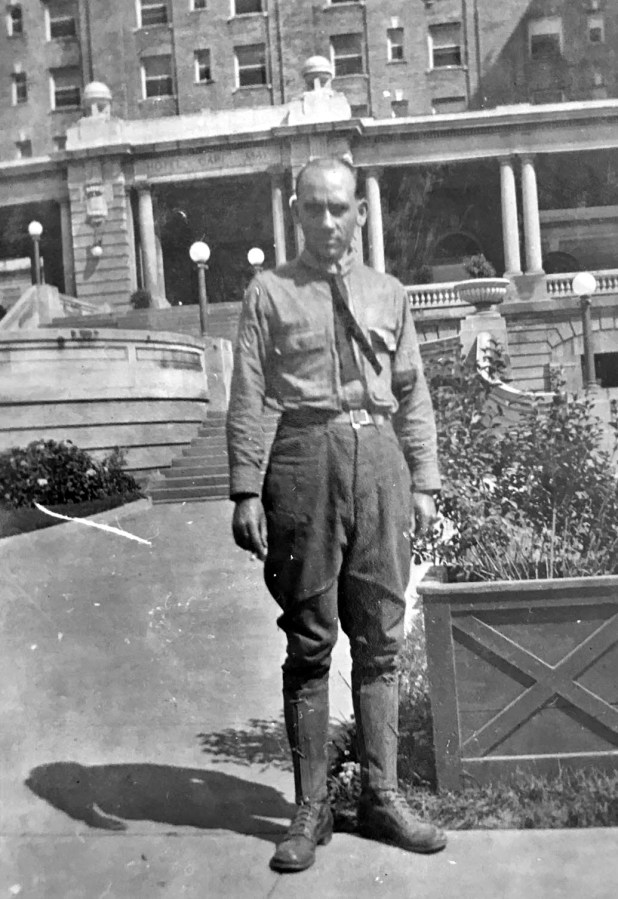 Edgar at Hotel Cape May, New Jersey, 1918