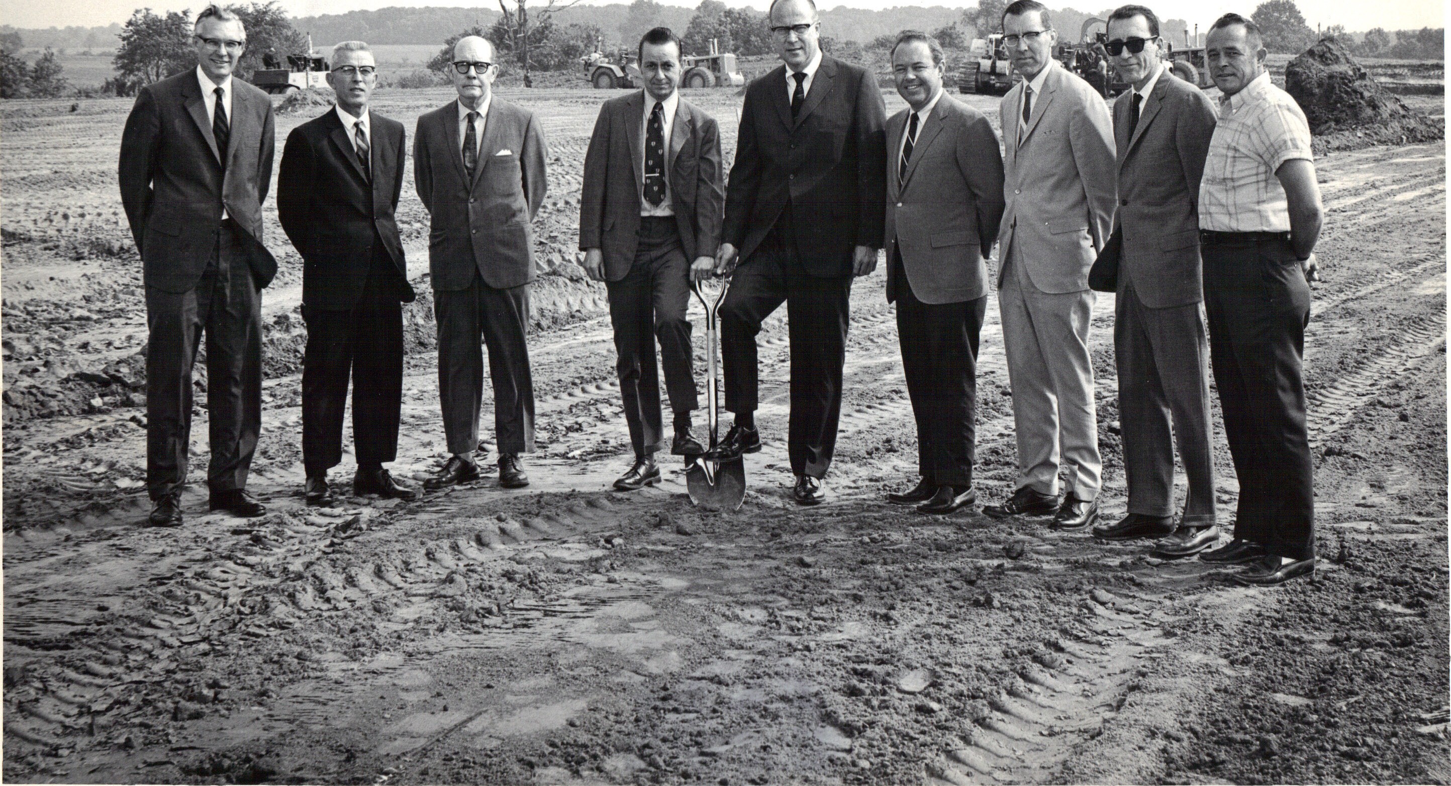 1970 Ground Breaking for new home