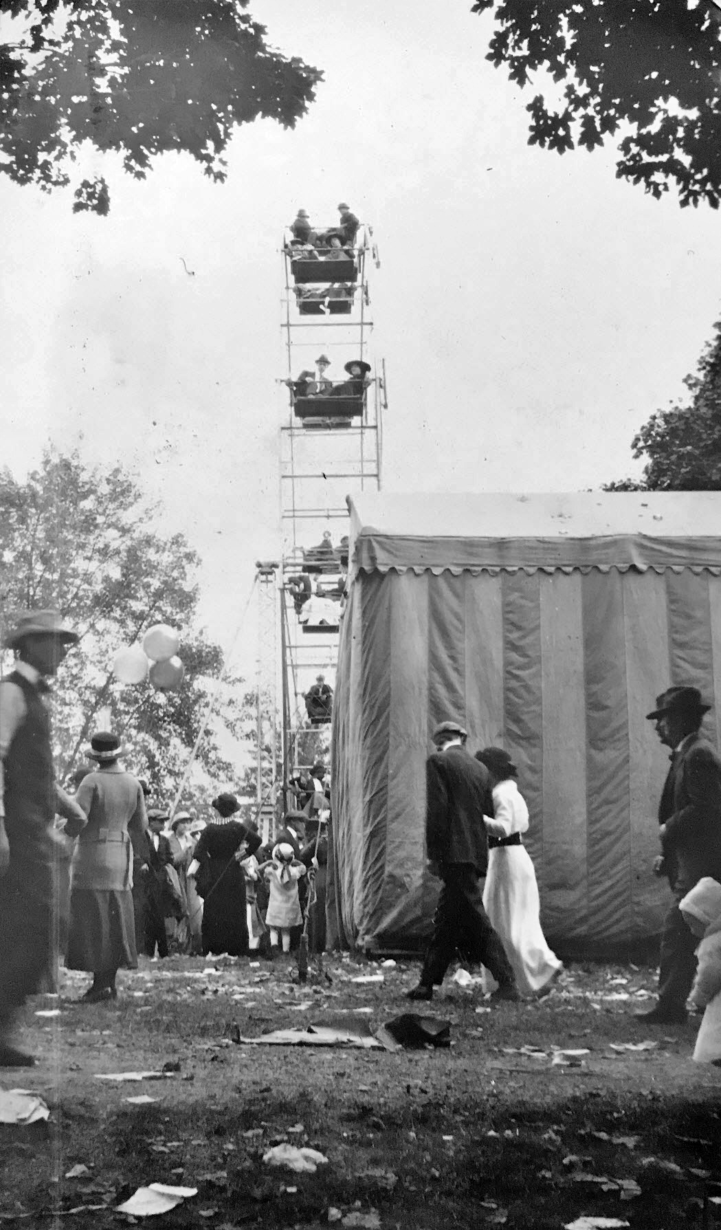 Rockville Fair Ferris Wheel, 1910