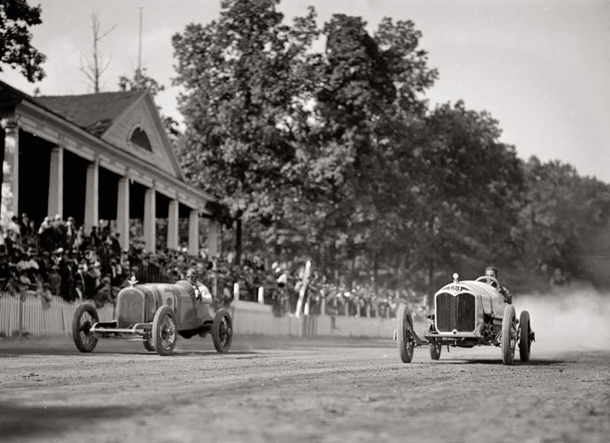 Auto racetrack, Rockville Fair, August 1923
